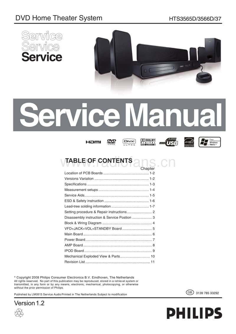 Philips-HTS-3565-D-Service-Manual电路原理图.pdf_第1页