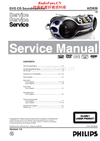 Philips-AZ-5836-Service-Manual电路原理图.pdf