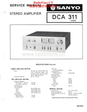 Sanyo-DCA-311-Service-Manual电路原理图.pdf