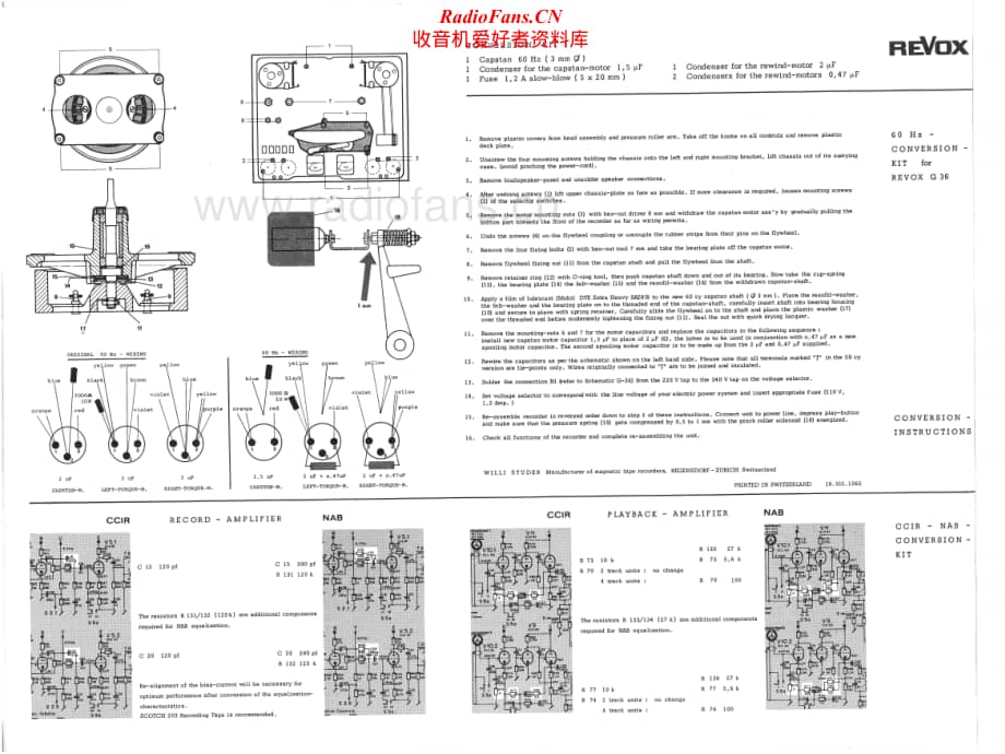 Revox-G-36-60Hz-Service-Manual (1)电路原理图.pdf_第1页