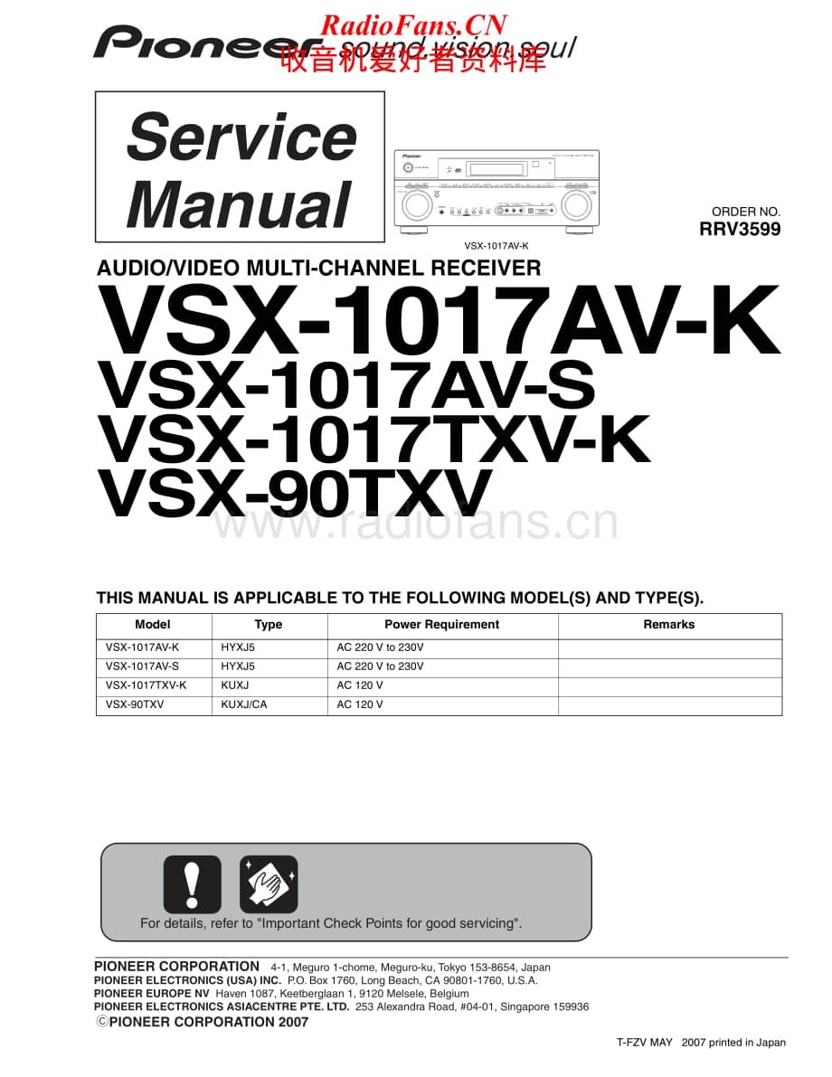 Pioneer-VSX-1017AV-K-Service-Manual电路原理图.pdf_第1页