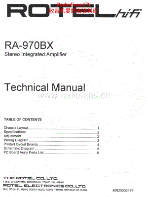Rotel-RA-970BX-Service-Manual电路原理图.pdf