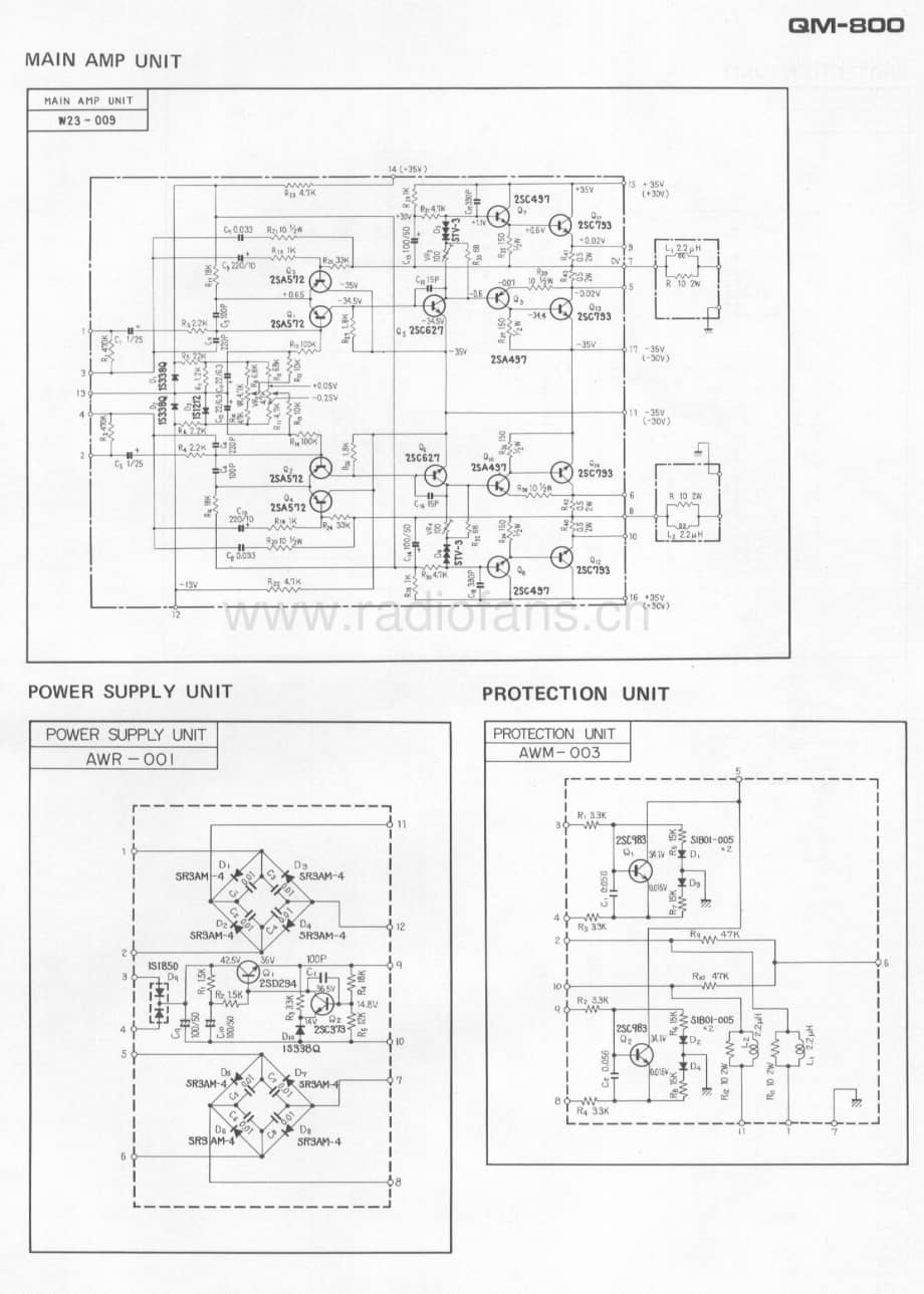 Pioneer-QM-800-Schematic电路原理图.pdf_第3页