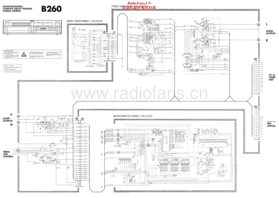 Revox-B-260-Schematic电路原理图.pdf_第1页