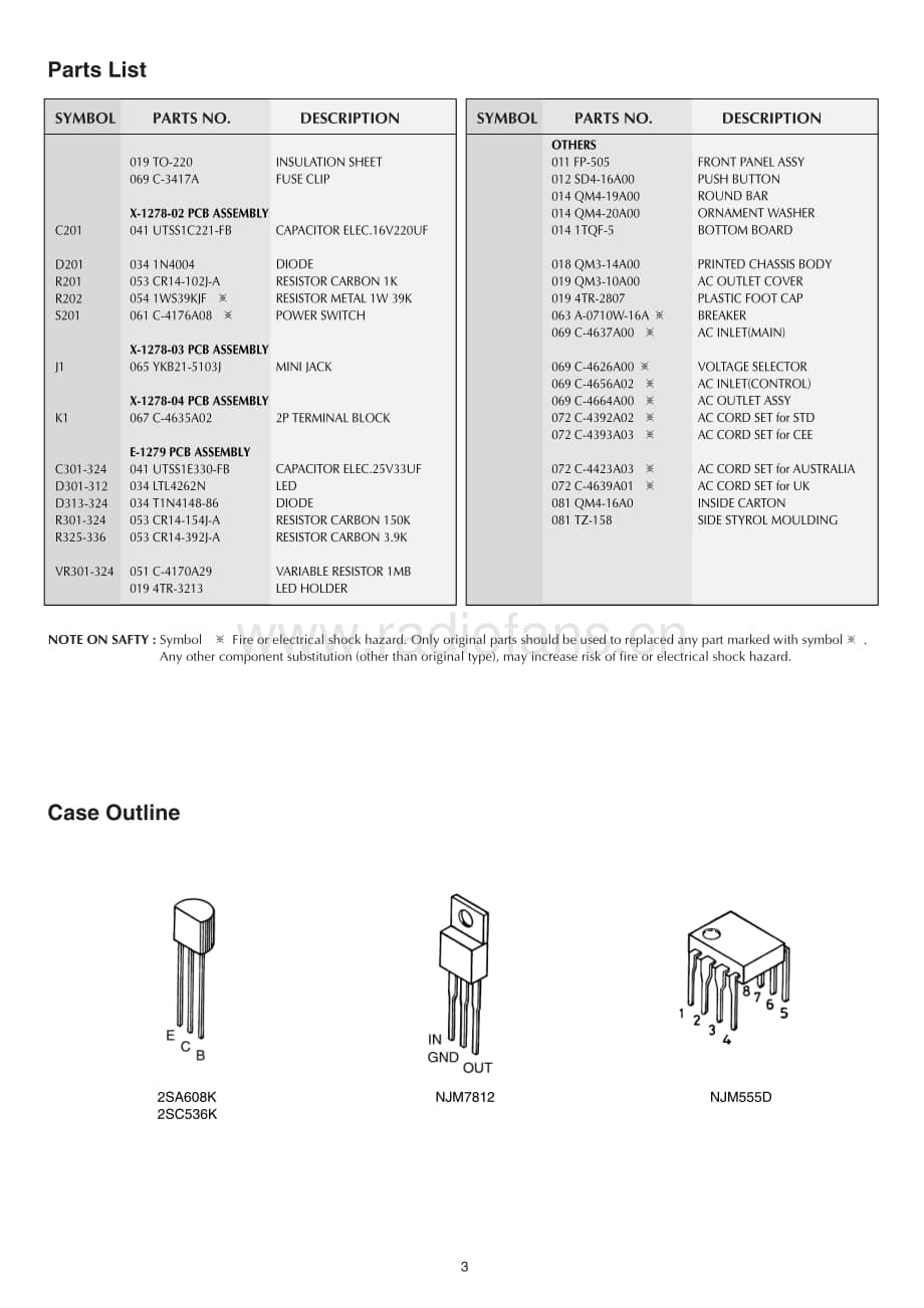 Rotel-RLC-1050-Service-Manual电路原理图.pdf_第3页