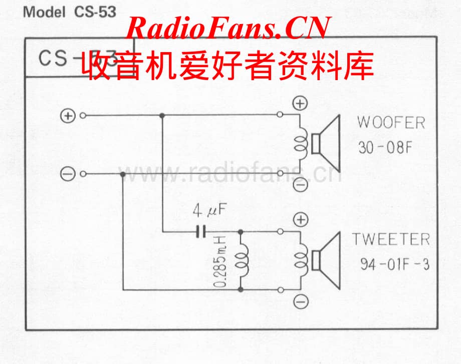 Pioneer-CS-53-Schematic电路原理图.pdf_第1页