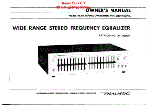 Realistic-31-2000A-EQ-Owners-Manual-Schematic电路原理图.pdf