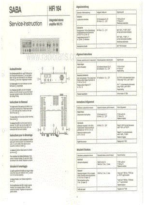 Saba-MI-215-Service-Manual电路原理图.pdf