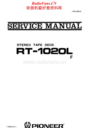 Pioneer-RT-1020L-Service-Manual电路原理图.pdf