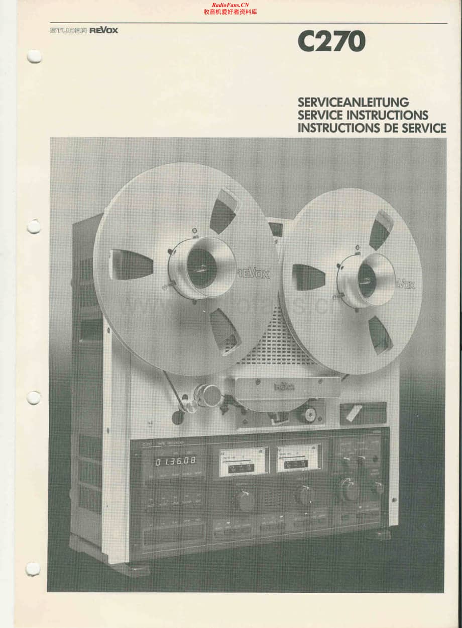 Revox-C-270-Service-Manual电路原理图.pdf_第1页