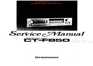 Pioneer-CTF-850-Service-Manual电路原理图.pdf