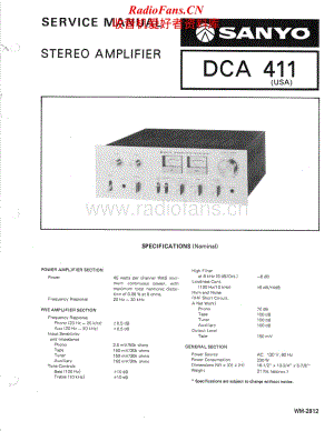 Sanyo-DCA-411-Service-Manual电路原理图.pdf