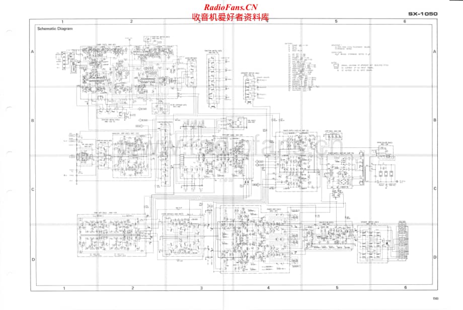 Pioneer-SX-1050-Schematic (1)电路原理图.pdf_第1页