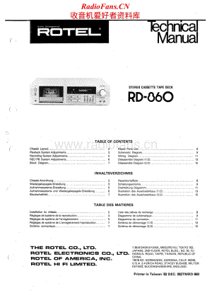 Rotel-RD-860-Service-Manual电路原理图.pdf