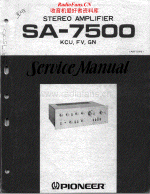 Pioneer-SA-7500-Service-Manual电路原理图.pdf