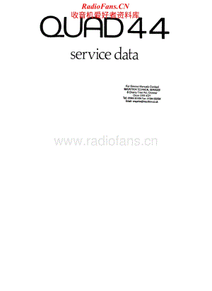 Quad-44-Service-Manual电路原理图.pdf