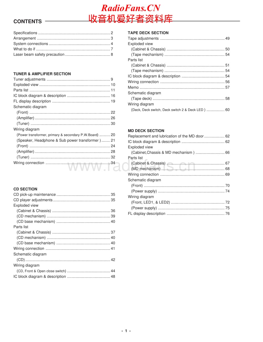 Sanyo-RD-X8-Service-Manual电路原理图.pdf_第2页