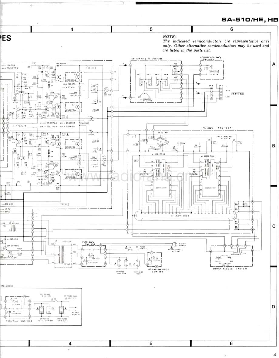 Pioneer-SA-510-Service-Manual电路原理图.pdf_第3页