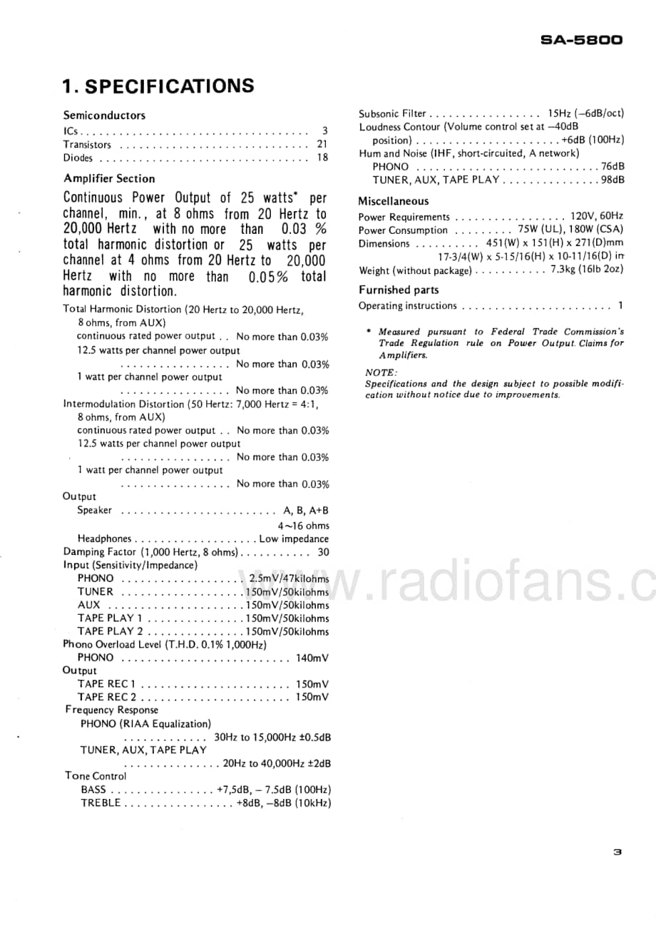 Pioneer-SA-5800-Service-Manual电路原理图.pdf_第3页