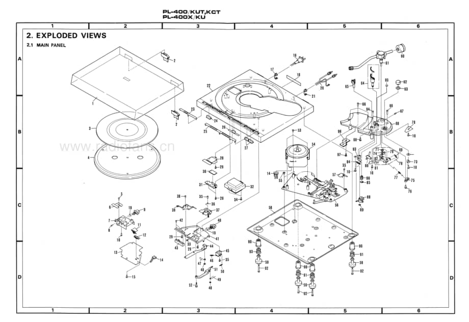 Pioneer-PL-400X-Service-Manual电路原理图.pdf_第3页