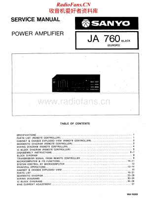 Sanyo-JA-760-Service-Manual电路原理图.pdf