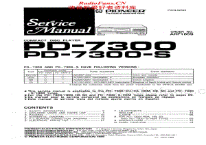 Pioneer-PD-7300S-Service-Manual电路原理图.pdf