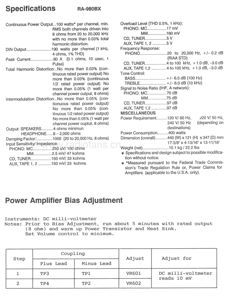 Rotel-RA-980BX-Service-Manual电路原理图.pdf_第3页