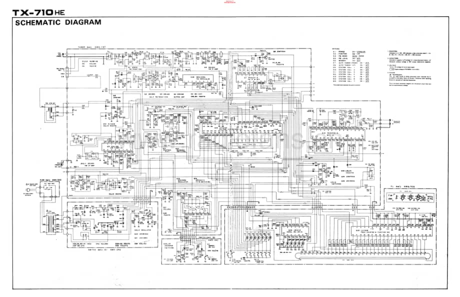 Pioneer-TX-710-Schematic电路原理图.pdf_第1页