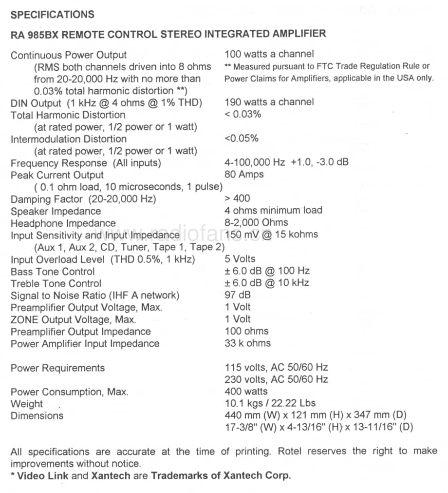 Rotel-RA-985BX-Service-Manual电路原理图.pdf_第3页