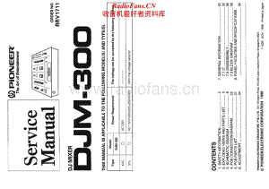 Pioneer-DJM-300-Service-Manual电路原理图.pdf