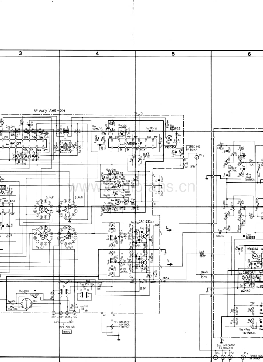 Pioneer-SX-450-Service-Manual电路原理图.pdf_第3页