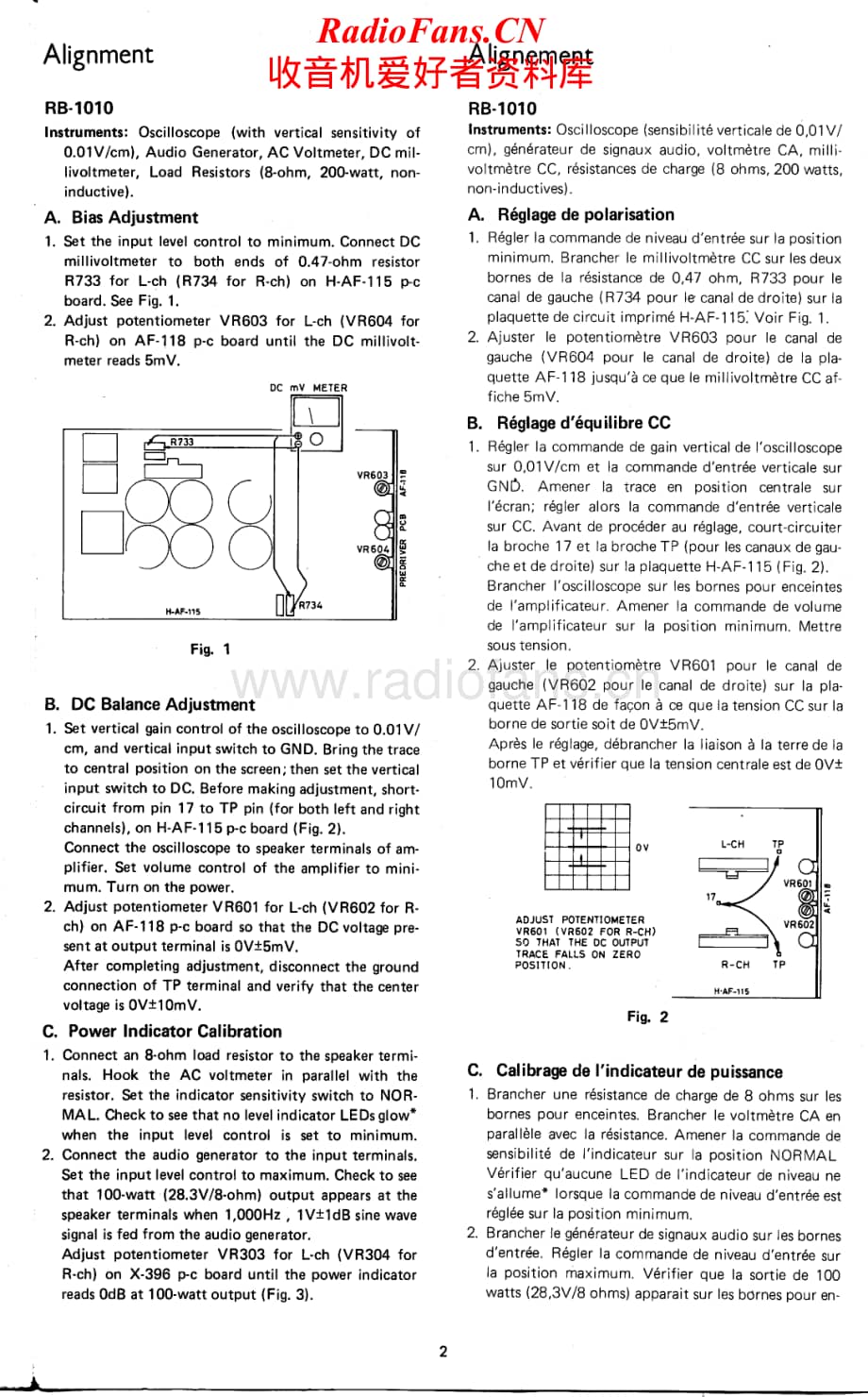 Rotel-RB-1010-Service-Manual电路原理图.pdf_第2页