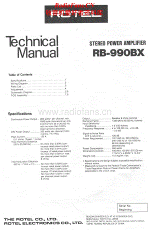 Rotel-RB-990BX-Service-Manual电路原理图.pdf