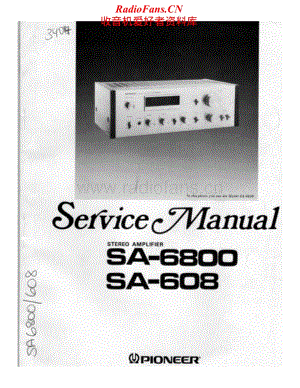 Pioneer-SA-6800-Service-Manual电路原理图.pdf