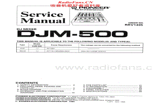 Pioneer-DJM-500-Service-Manual电路原理图.pdf