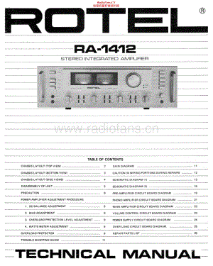 Rotel-RA-1412-Service-Manual电路原理图.pdf