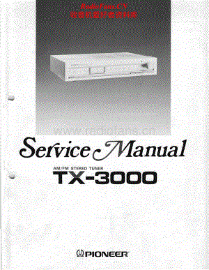Pioneer-TX-3000-Service-Manual电路原理图.pdf