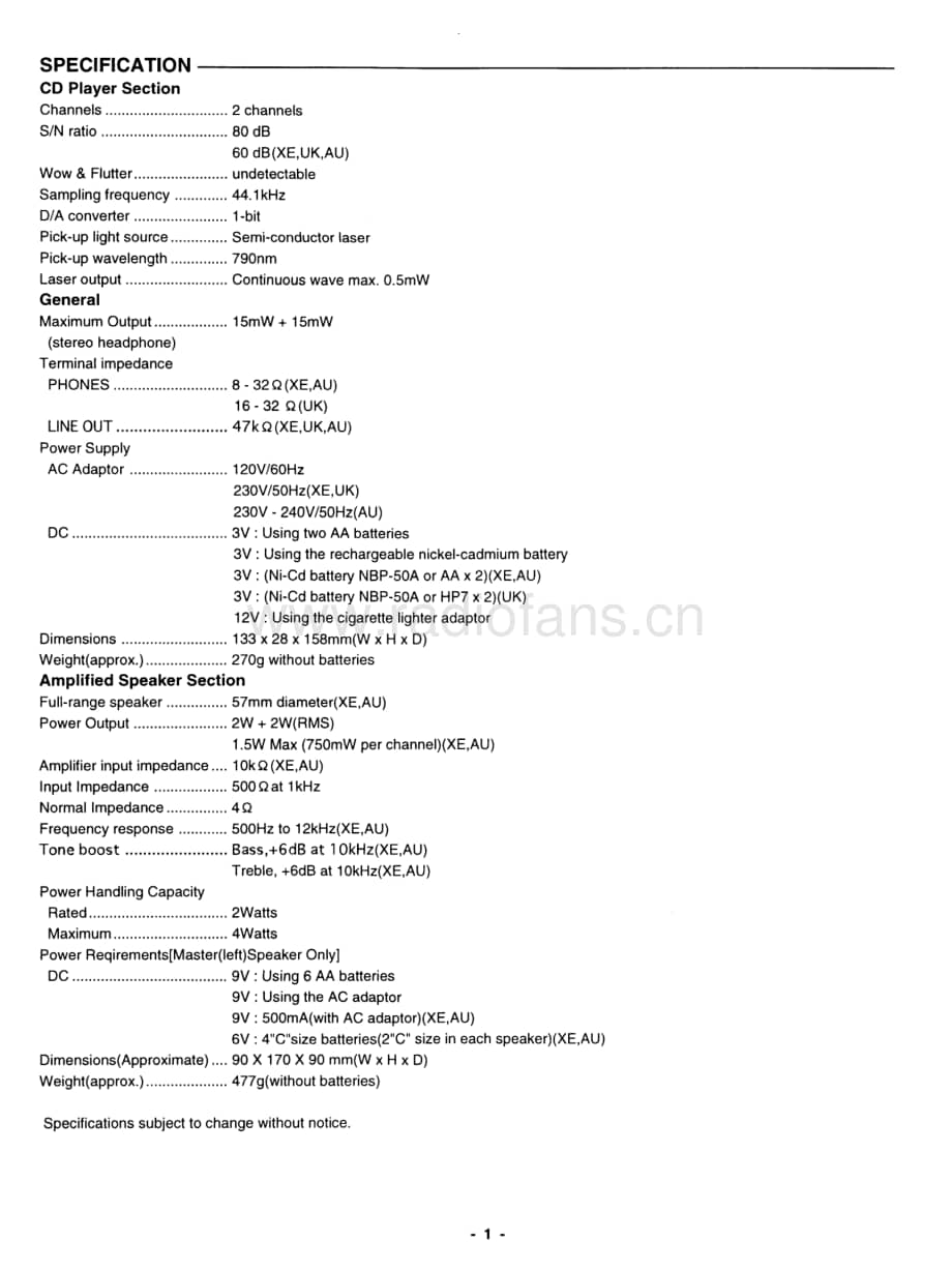 Sanyo-CDP-195CR-Service-Manual电路原理图.pdf_第3页