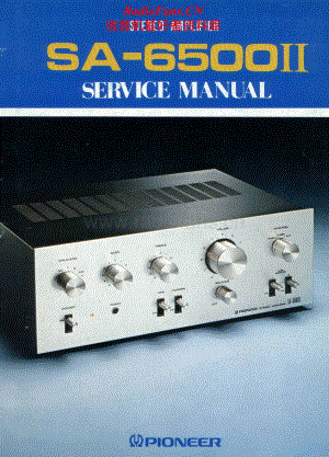 Pioneer-SA-6500-II-Service-Manual电路原理图.pdf