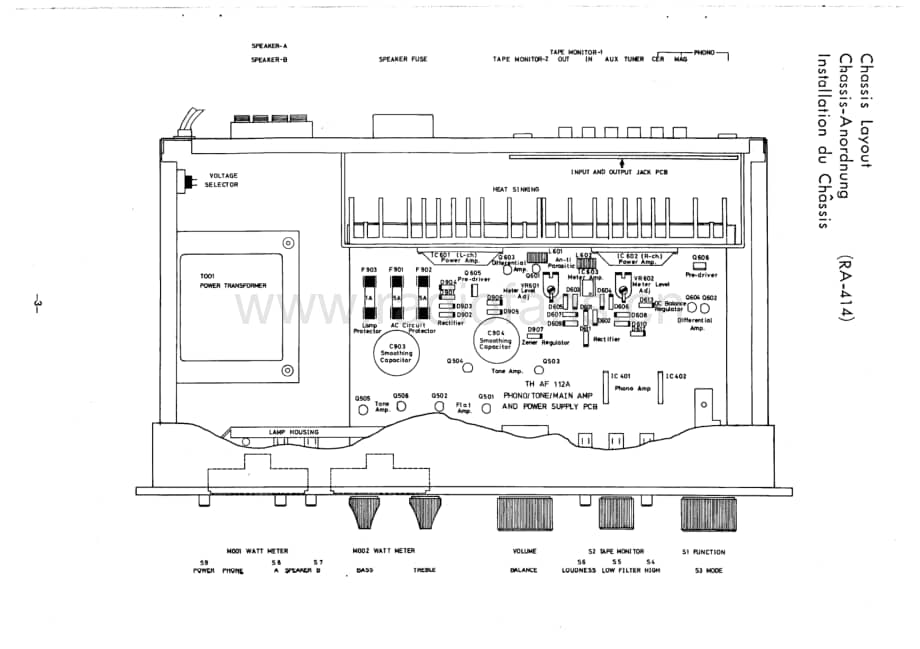 Rotel-RA-314-RA-414-Service-Manual电路原理图.pdf_第3页