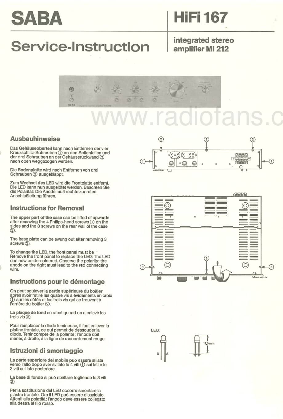 Saba-MI-212-Service-Manual电路原理图.pdf_第1页