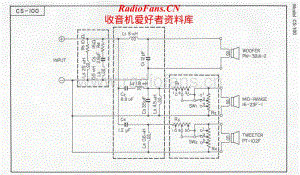 Pioneer-CS-100-Schematic电路原理图.pdf