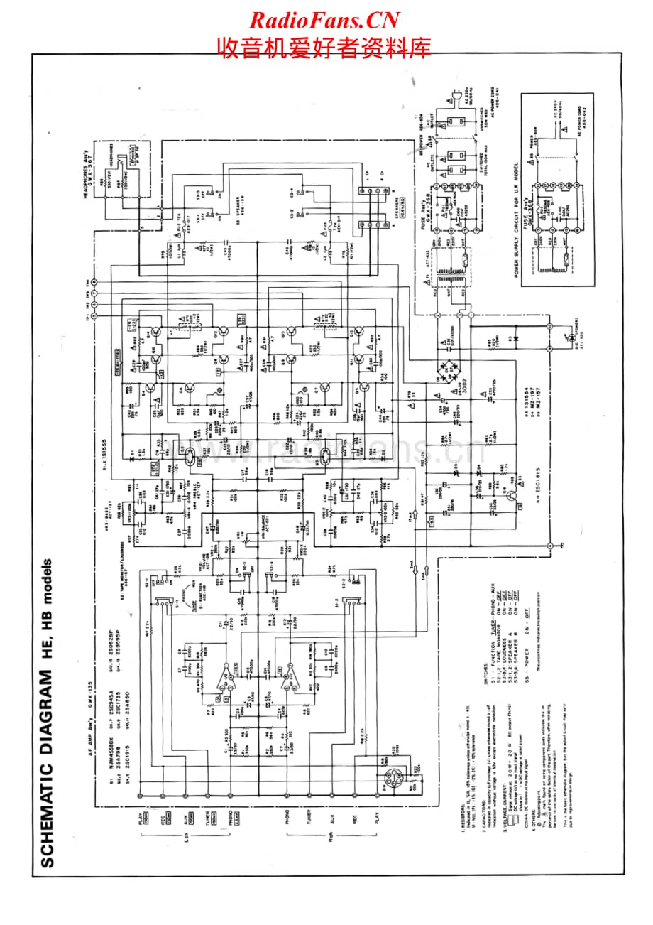 Pioneer-SA-408-Schematic电路原理图.pdf_第1页