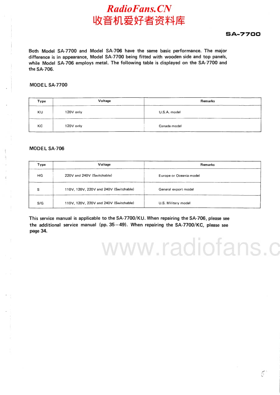 Pioneer-SA-706-SA-7700-Service-Manual电路原理图.pdf_第2页