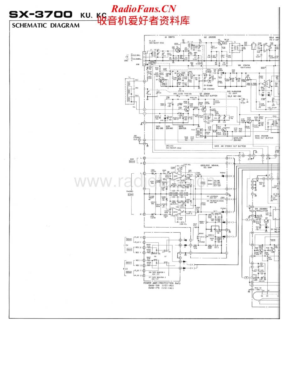 Pioneer-SX-3700-Schematic (1)电路原理图.pdf_第1页