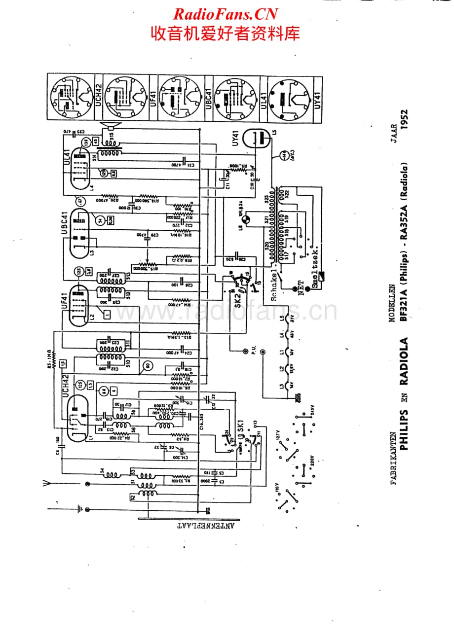 Radiola-RA-352A-Schematic电路原理图.pdf_第1页