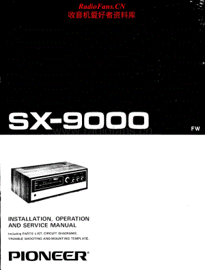 Pioneer-SX-9000-Service-Manual电路原理图.pdf