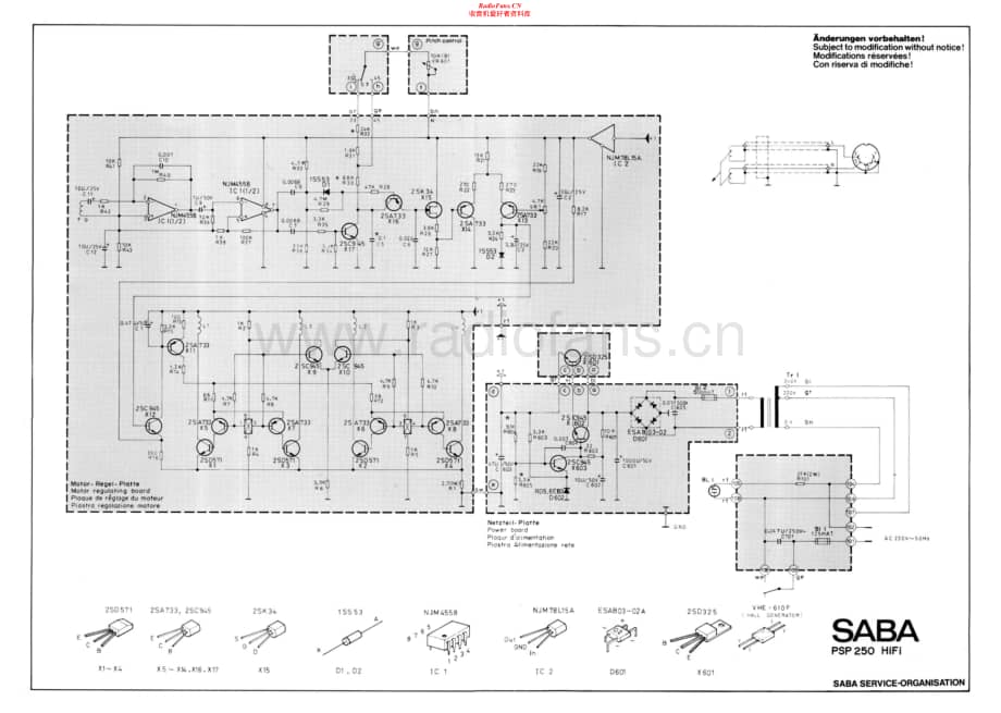 Saba-PSP-250-Schematic电路原理图.pdf_第1页