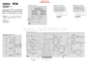 Revox-B-126-Schematic电路原理图.pdf