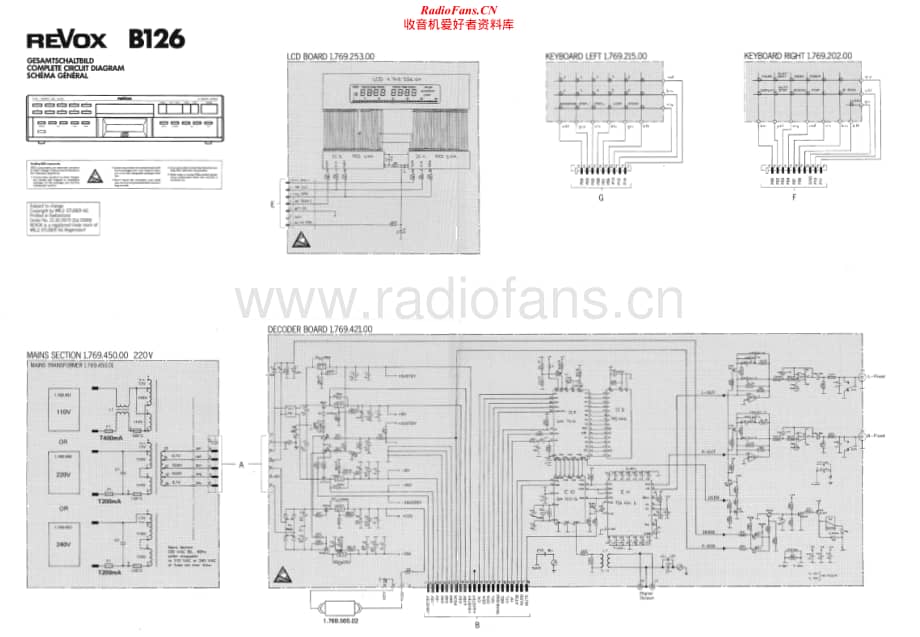 Revox-B-126-Schematic电路原理图.pdf_第1页